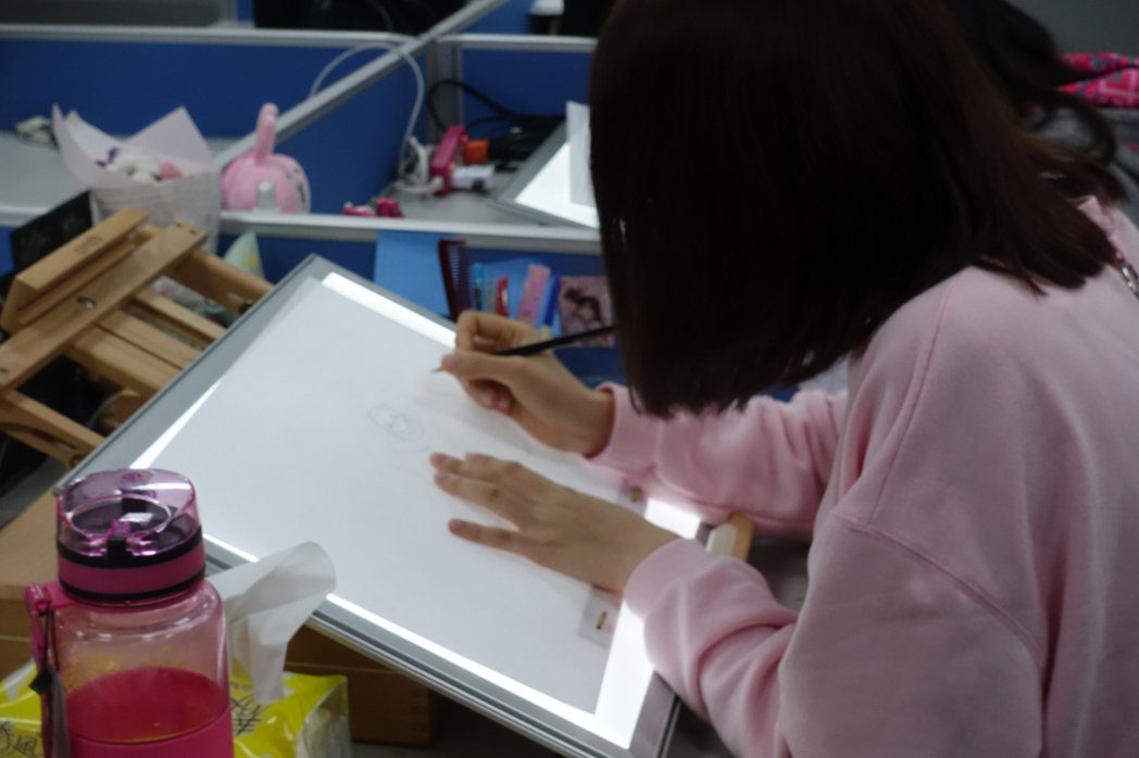 东南科技大学学生专业实务实习-动画。 东南科大/提供 This is an image